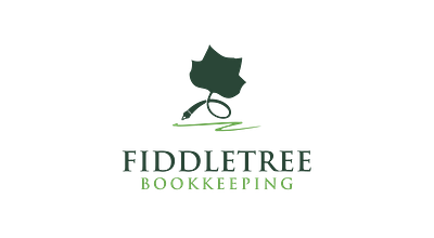 Fiddletree Bookkeeping Service Company Logo visual communication