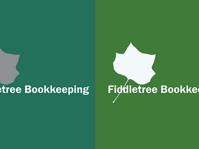 Fiddletree Bookkeeping Service Company Leaf Logo trustworthy image