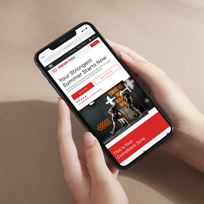 Gym Web Design branding design graphic design ui web design website website design
