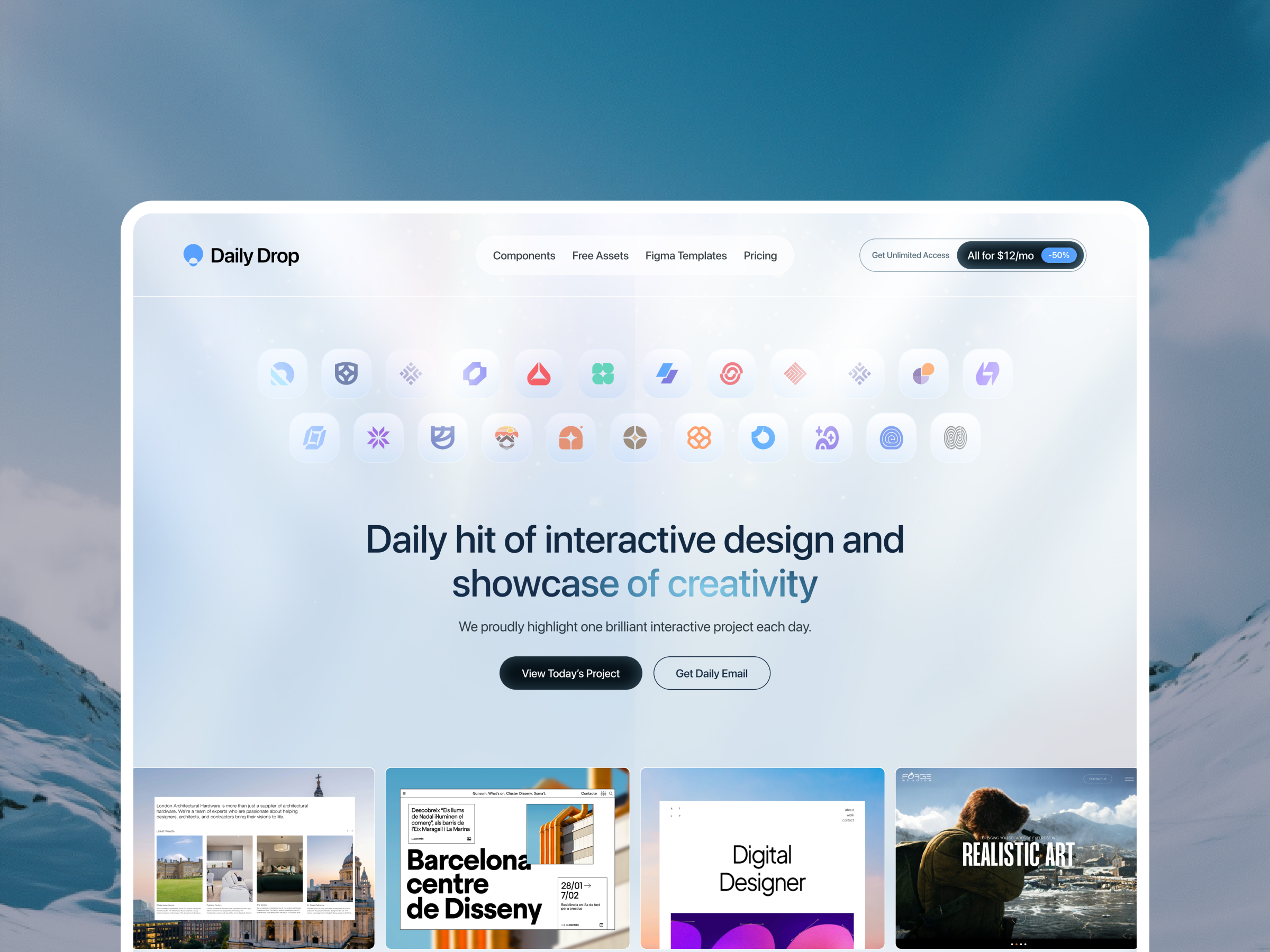 Art Gallery Landing Page art design website art exhibition art gallery art gallery landing page art platform art website design gallery website landing landing page landing page design museum museum website painting ui uiux user interface ux web design website