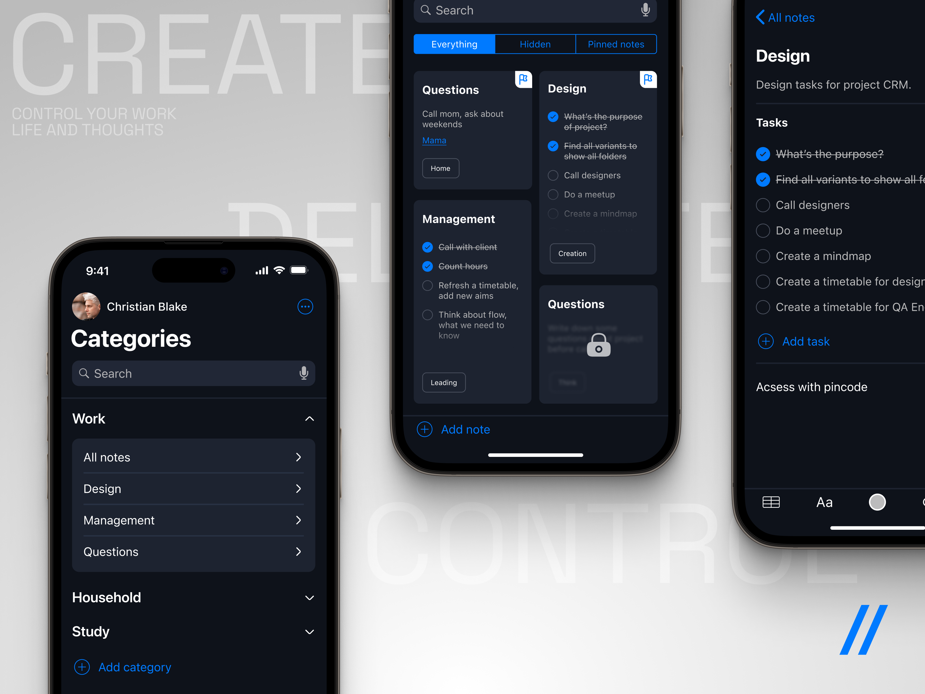 Note Maker Mobile IOS App by Purrweb UI/UX Agency on Dribbble