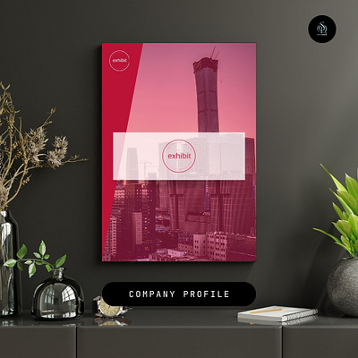 Company Profile Design-Exhibit ai companyprofile companyprofiledesign graphicdesign