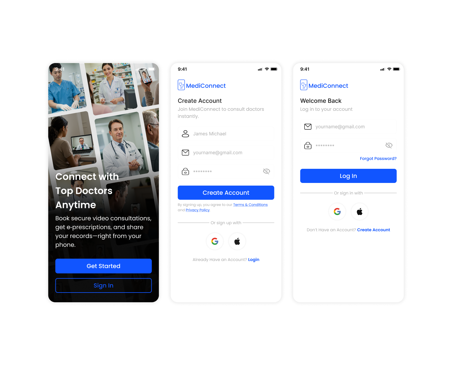 Example of Mobile App Design & Development 