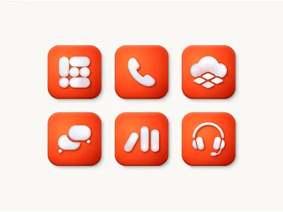 Frosted Glass Mobile App Icon Concepts 3d ui app icons concept design design exploration digital design figma design glassmorphism icon design icon set interface design minimal design mobile app design product design ui icons visual design