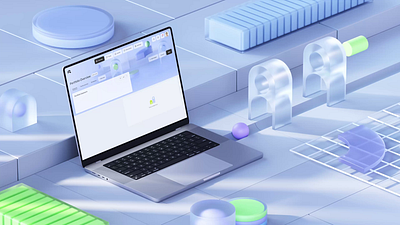 Raccord 3d dashboard dashboardui investment motion graphics real estate ui uidesign ux uxdesign