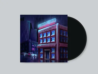 'Central Flock Caribou' EP art album cover art design digital digital illustration drawing illustration music procreate