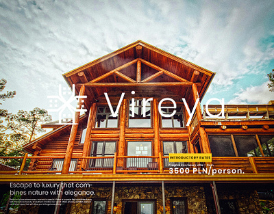 Vireya – Luxury Resort Branding animation branding design graphic design hotel logo marketing motion graphics poster print ui vector visual identity