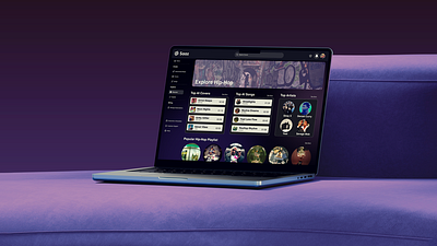 Saaz: A Music Website App - UI/UX Case Study adobe animation app design branding case study figma graphic design logo photoshop project uiux website design