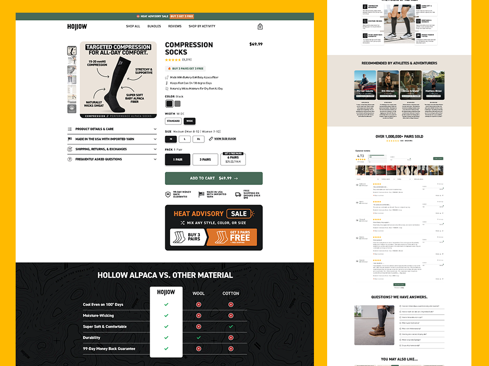High-Converting Shopify Product Page for Shock Protection Gear shopify customization