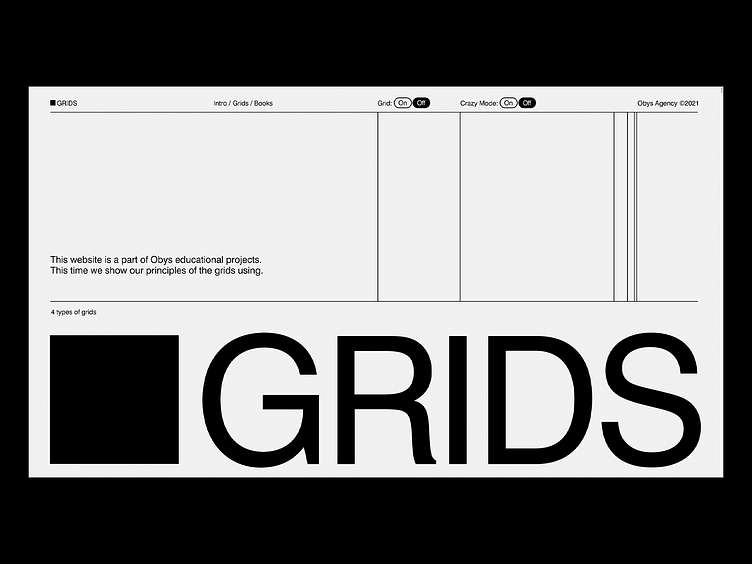 Creative Web Grid Layout System by Lily Campbell on Dribbble