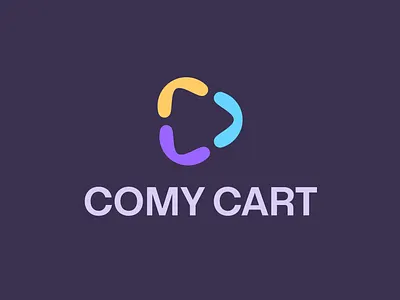 Comycart logo version branding c logo cart logo identity logo logo design logodesign logotype
