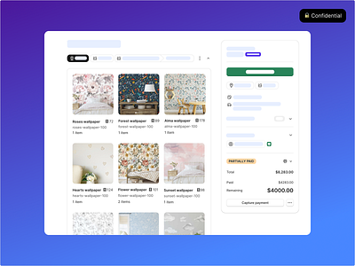 Admin UI exploration ecommerce ui ux