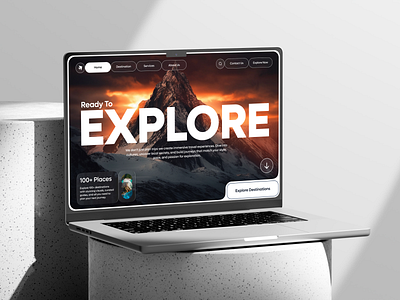 Explozo – Travel Company Website Design 🌍✈️ destination exploretheworld figma heroheader landingpage modern design responsivewebdesign rompweb tourism travelagency travelbooking travelplatform travelwebsite uidesign uxui web design webdesign webdesigninspiration