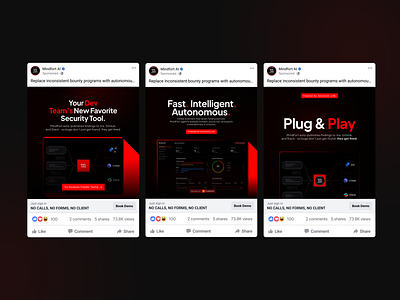 AI Startup Static Ad Design ad design branding facebook ads graphic design instagram ads marketing campaign marketing design meta ads
