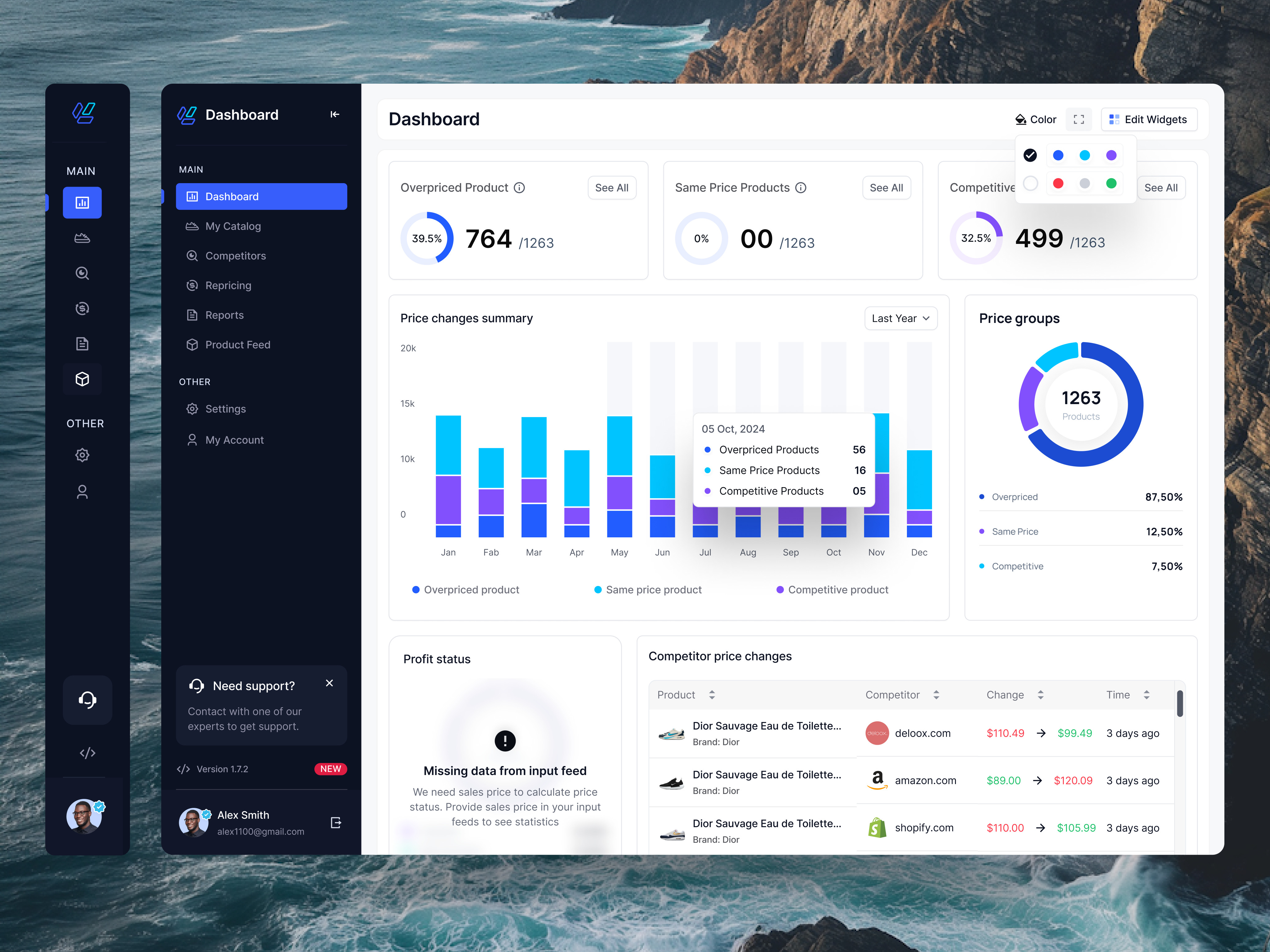 Sales Management Dashboard app design dashboard dashboard design design hr rumen mobile app nav nav menu product product design saas saas app saas design saas elements sales sales management sales management app sidenav ui ux