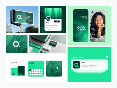Juno - Brand Identity branding graphic design illustration logo