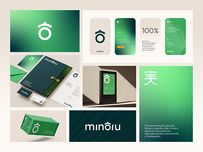 Minoru - Branding branding graphic design illustration logo
