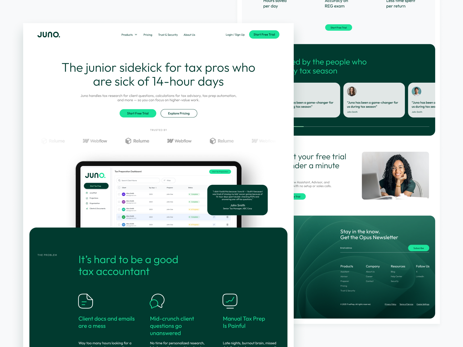 Example of Website Design (10 Pages)
