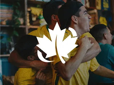 Victory Celebration Logo - Canadian Sports Fan Branding celebration design