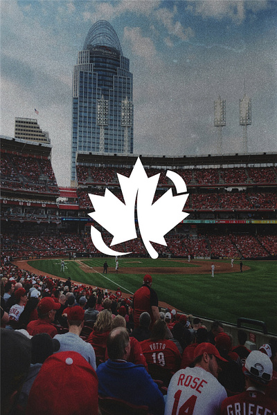 Sports Stadium Branding - Canadian Maple Leaf Logo ontario branding