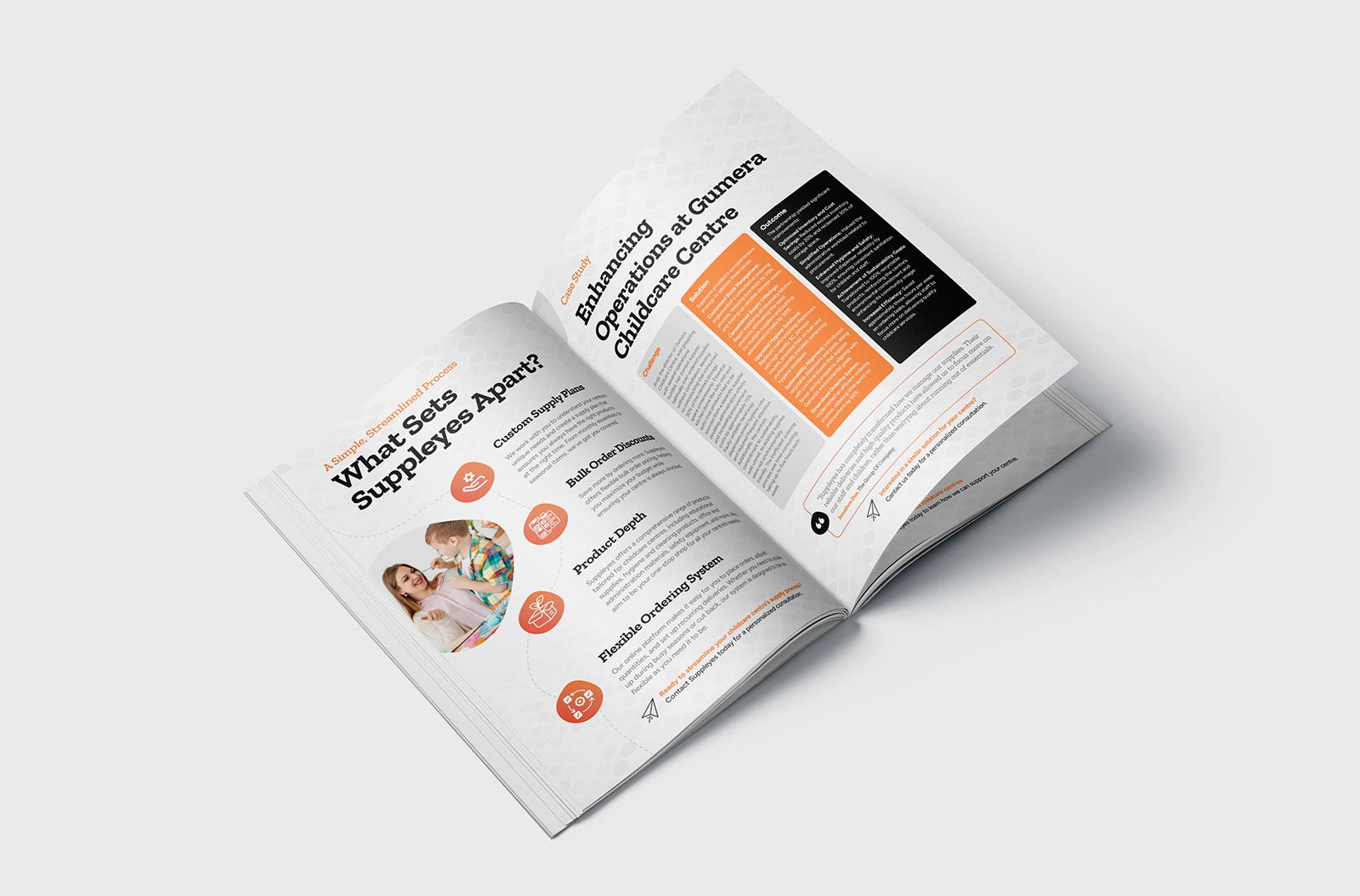 Example of Company Profile & Brochure Design