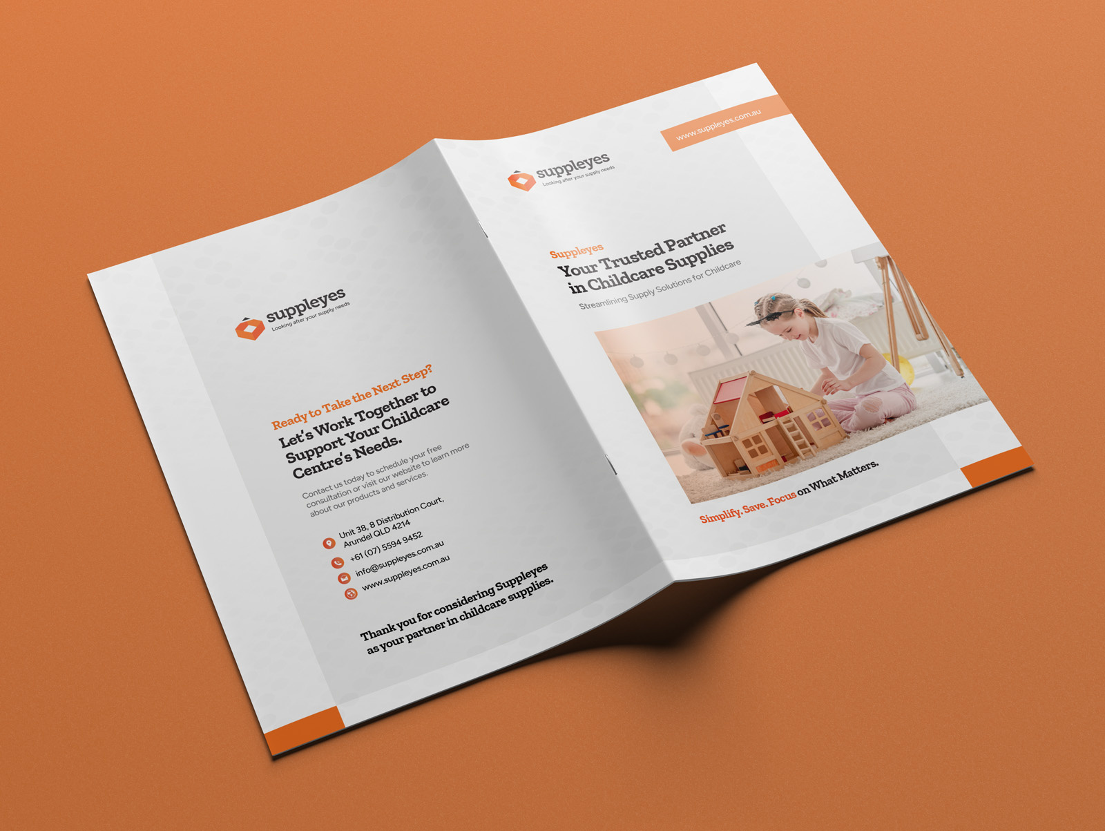 Example of Company Profile & Brochure Design