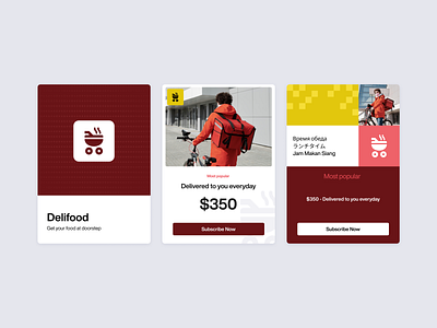 Delifood: Logo for weekly warm-up app icon app logo arfzulfikar branding card delivery delivery app design dribbble food indonesia logo ui weekly warm up