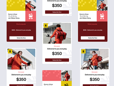 Good work! I want to share my work also here please check it.. ads app banner bento branding card cards delivery design dribbble food graphic design illustration logo typography ui weeklywarmup