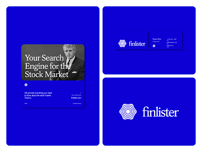 Finlister Direction 3 behance bento branding branding and identity business card clean design designer dribbble finance graphic design identity logo logo design logo mark minimal modern social media stock market
