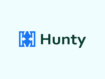 Hunty logo design brand identity brand mark branding costom h creative elegant identity design letter h lettermark logo logo mark logodesign luxury symbol type visual