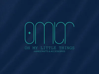 OH MY LITTLE THINGS Logo show case branding graphic design logo