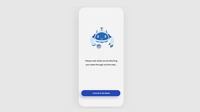 AI Search Robot | Bot Lottie Animation animation artificial intelligence bot design flying robot illustration lottie animation lottie files motion design motion graphics robot robot search search bar search bot search files search tab search tool search web ui ux