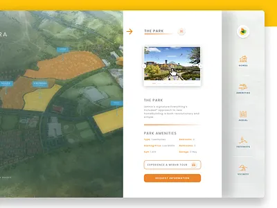 Interactive Map - UI interactive ui