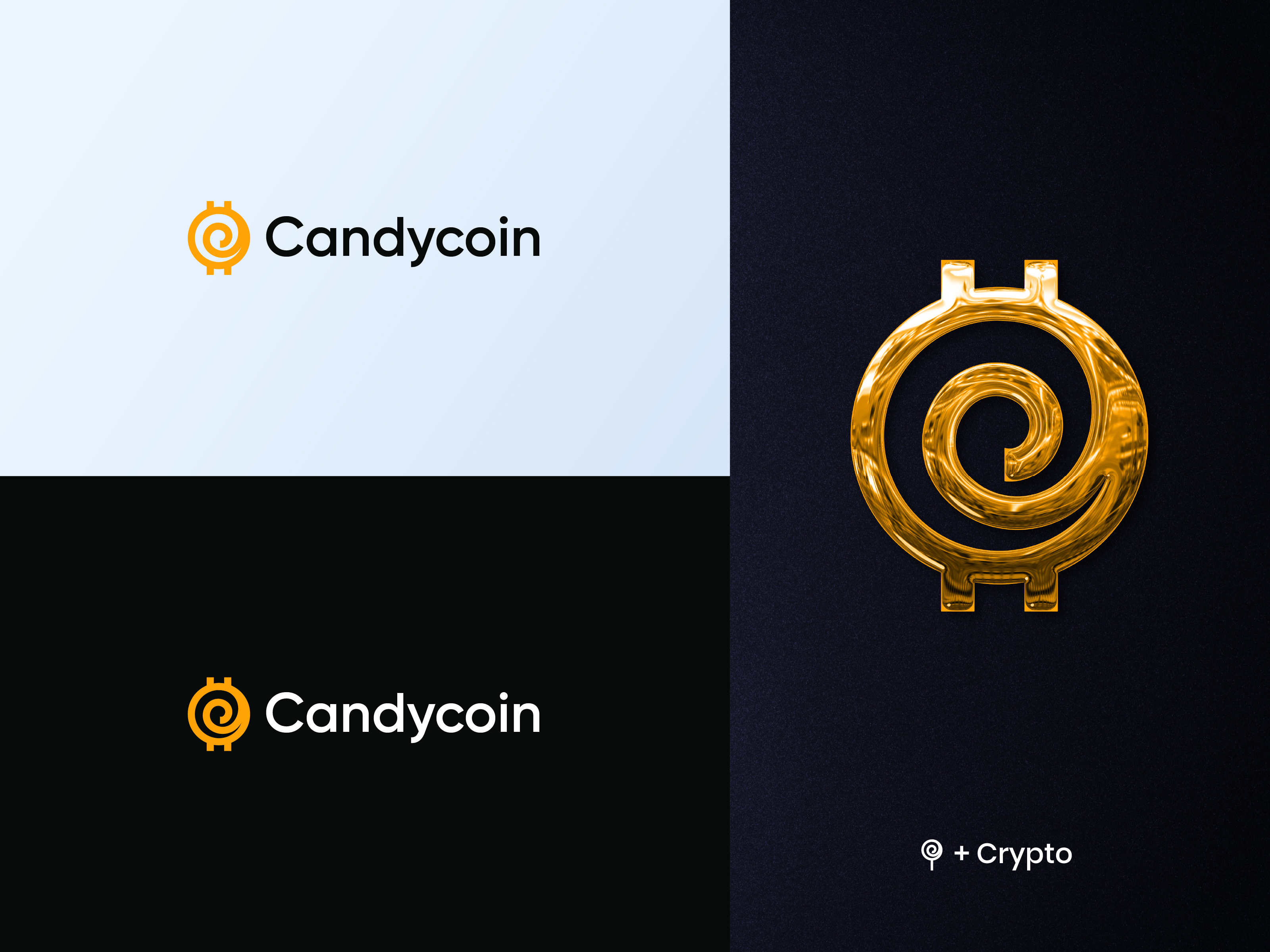 Candycoin - Bitcoin logo design by Al Mamun | Logo & Branding Expert for  Brand Crown on Dribbble