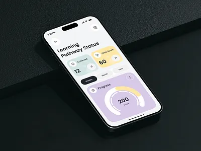 Online Education App UI – Learn Anywhere, Anytime app app design course app digital learning edtech design education elearning ios learning app learning platform mobile mobile app online education app product design student dashboard