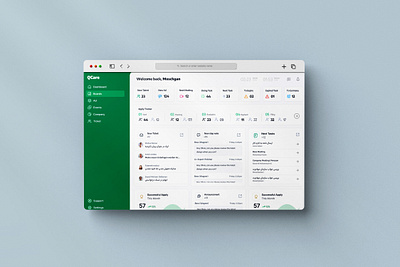 Immigrant Manager Dashboard academic analysis app dashboard immigrant management ui uiux user interface ux website