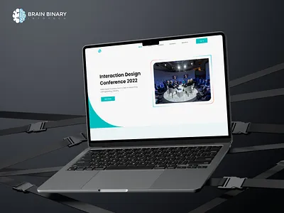 Event & Conference Website UI – Interaction Design conference ui event website figma design web design