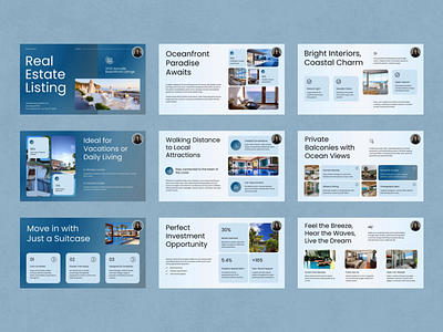 Modern Professional Real Estate Listing Presentation advertising agents business canva deck design estate home house keynote listing marketing powerpoint ppt presentation pricing professional property real estate slides
