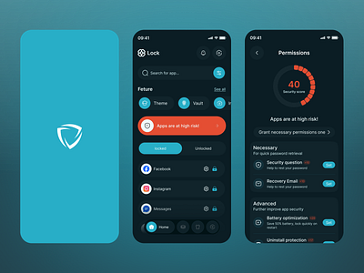 Mobile-App Lock UI app appdesign cleanui door ios lock mobile mobileappui mobileux moderndesign privacy smart smarthome smartlockapp ui uiuxdesign ux uxinspiration wireless x design