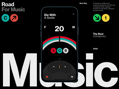 Music line ai book dashboard design illustration interface ios map news os slide sound
