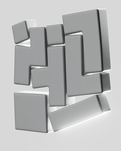 cube 3d motion graphics