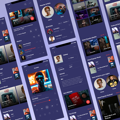 Bong Radio - Music App music music app play list sound cloud spotify