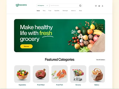 Grocery website design e commerce grocery website grocery grocery app grocery home page design grocery store grocery ux design grocery web design grocery website grocery website design grocery website ui online grocery shop product design
