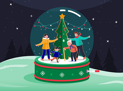 Christmas Animation animation illustration motion
