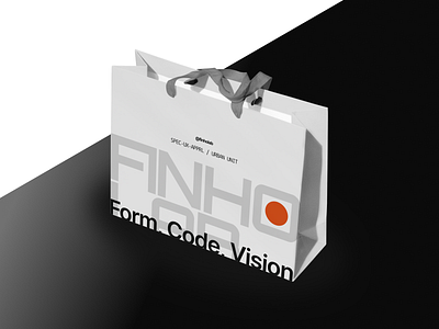 FINHO LAB® — Packaging Design bag branding graphic design mockup