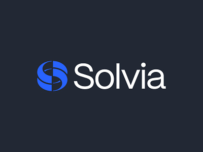 Solvia Logo Design ai brand branding contact design global globe icon logo logodesign loop minimal s letter talent tech technology