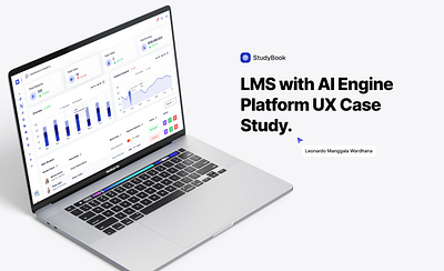 LMS with AI Engine Platform UX Case Study branding graphic design ui