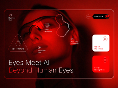 Humyes Glai – AI Glasses ai aiglasses app ar blockchain crypto dashboard defi designsystem interface ios productdesign saas startup ui usability userflow ux web design web3