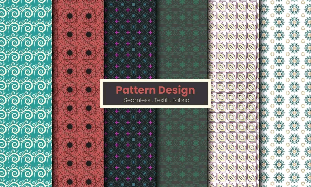 Example of Textile Seamless Clothing Fabric Repeat 