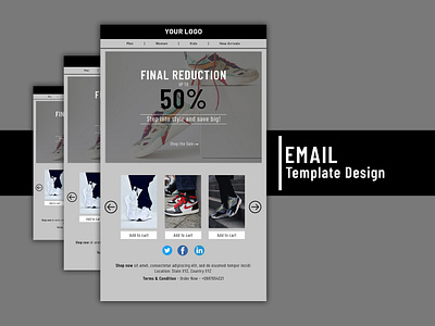 Email Template Design ecommerceemail emaildesign emaillayout emailmarketing emailtemplate emailtemplatedesign marketingdesign minimalemail newsletterdesign productemail promotionalemail transactionalemail uiemaildesign uiuxdesign webdesign
